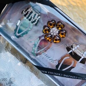 Italian Design Sicura Crystal Set of 3